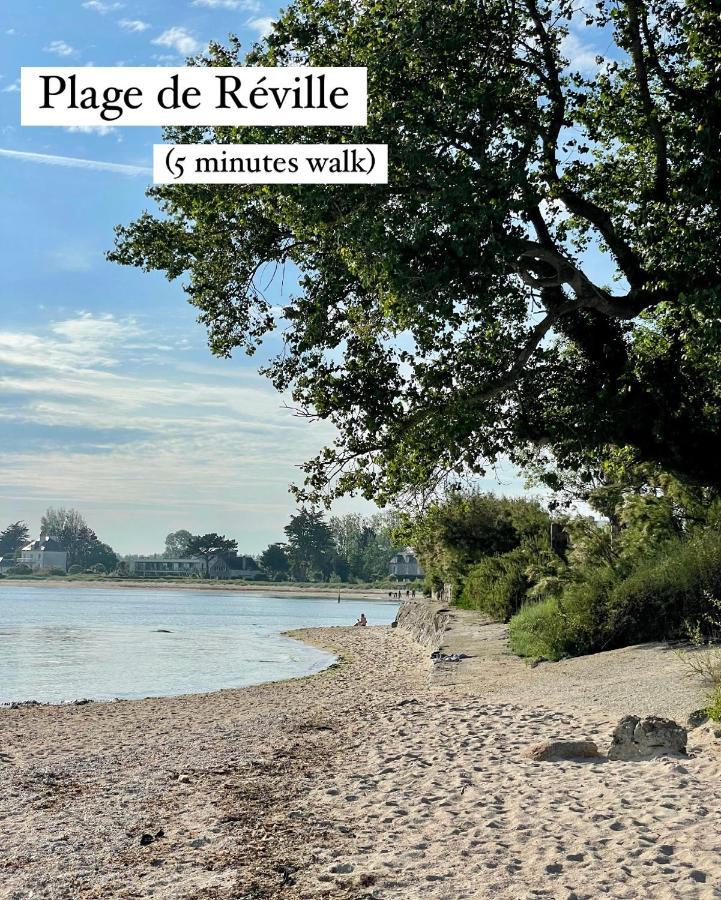 Le Pressoir De La Gervaiserie - 300M De La Plage Réville Exterior photo